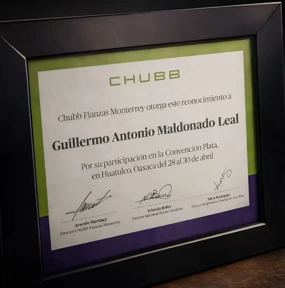 Reconocimiento comercial, Chubb Fianzas Monterrey, Trayectoria